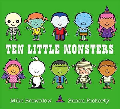 اشتري Ten Little Monsters غلاف ورقي عادي في الامارات