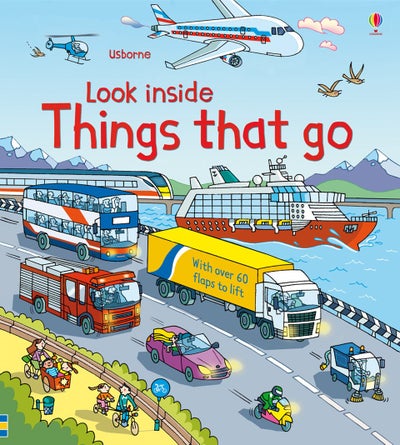 اشتري Look Inside Things That Go كتاب بأوراق سميكة قوية في الامارات