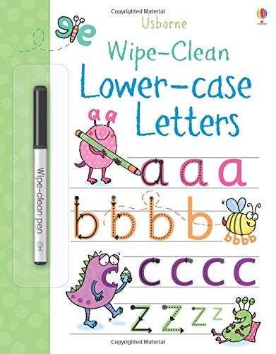 Buy Wipe-Clean Lower-Case Letters printed_book_paperback english - 01/11/2015 in UAE