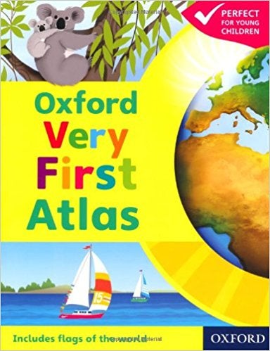 اشتري Oxford Very First Atlas غلاف ورقي عادي في الامارات