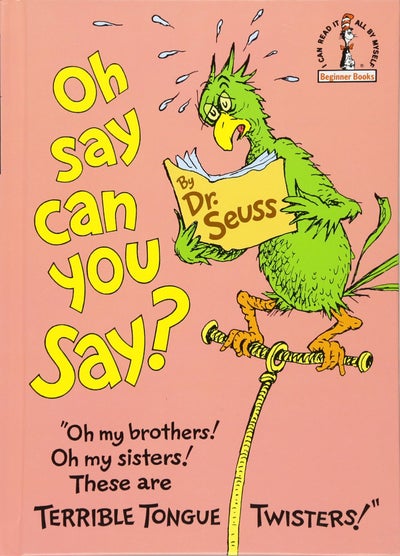 Buy Oh, Say Can You Say? - Paperback English by Seuss in UAE