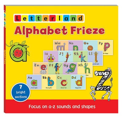 Buy Alphabet Frieze printed_book_poster english - 39083 in UAE