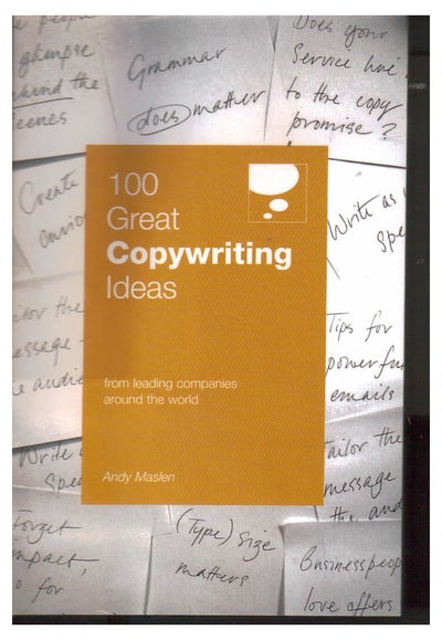 Buy 100 Great Copywriting Ideas printed_book_paperback english - 40634 in UAE