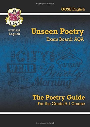 اشتري New GCSE English Literature AQA Unseen Poetry Study & Exam Practice - For the Grade 9-1 Course غلاف ورقي عادي في الامارات