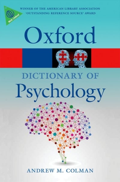 Buy A Dictionary of Psychology - Paperback English by Andrew M. Colman - 22/01/2015 in UAE