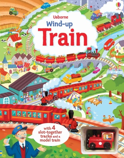 اشتري Wind-Up Train كتاب بأوراق سميكة قوية في الامارات