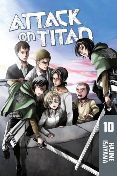 اشتري Attack on Titan : 10 غلاف ورقي عادي في الامارات