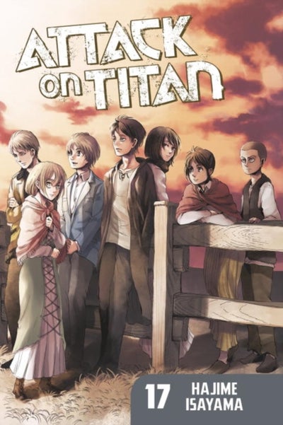 اشتري Attack on Titan 17 غلاف ورقي عادي في الامارات