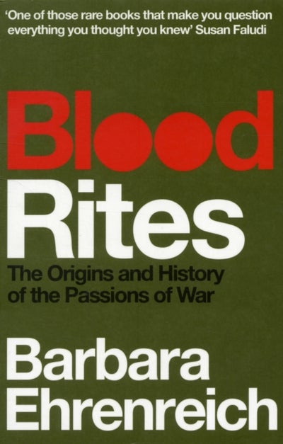 Buy Blood Rites - Paperback English by Barbara Ehrenreich - 1/4/2011 in UAE