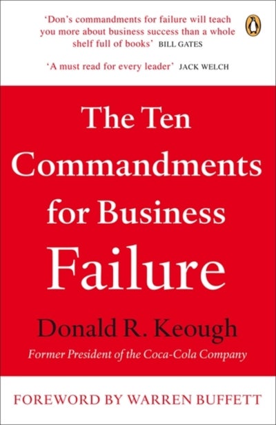 Buy The Ten Commandments for Business Failure printed_book_paperback english - 31/07/2010 in UAE