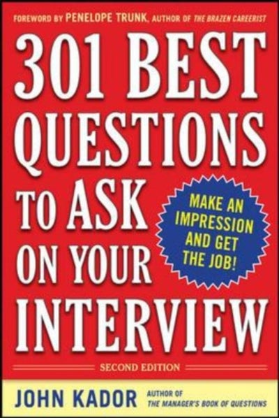 Buy 301 Best Questions to Ask on Your Interview printed_book_paperback english - 07/04/2010 in UAE