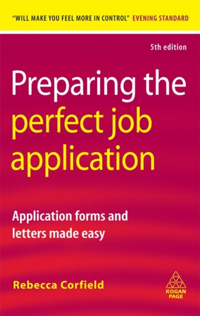 اشتري Preparing The Perfect Job Application غلاف ورقي عادي في الامارات