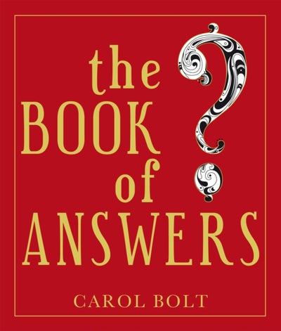 اشتري The Book of Answers - غلاف مقوى الإنجليزية by Carol Bolt - 03/11/2000 في الامارات