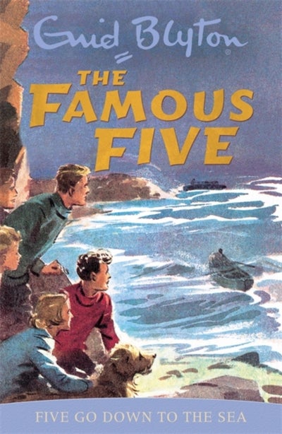 اشتري The Famous Five: Five Go Down to the Sea New Edition غلاف ورقي عادي في الامارات