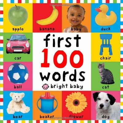 اشتري First 100 Words - كتاب بأوراق سميكة قوية في الامارات