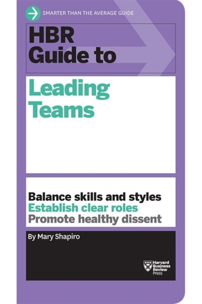 اشتري Hbr Guide To Leading Teams غلاف ورقي عادي في الامارات