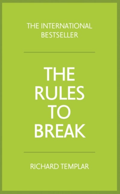 Buy The Rules To Break Paperback English by Richard Templar - 42349 in UAE