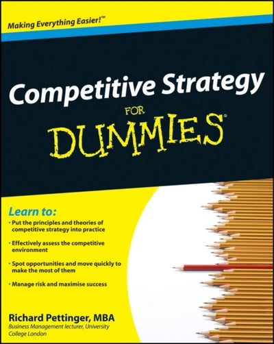 Buy Competitive Strategy For Dummies - Paperback English by Richard Pettinger - 02/04/2009 in Egypt