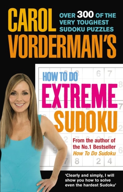 اشتري Carol Vorderman's How To Do Extreme Sudoku غلاف ورقي عادي في الامارات