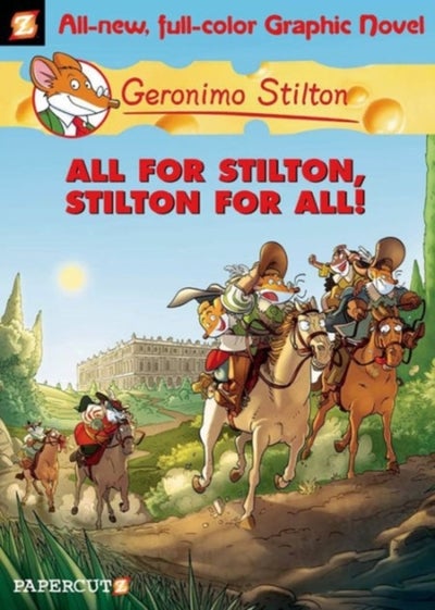 Buy Geronimo Stilton Graphic Novels #15: All for Stilton, Stilton for All! printed_book_hardback english - 13/01/2015 in UAE