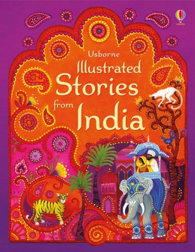 اشتري Illustrated Stories From India غلاف مقوى في الامارات