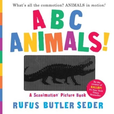 اشتري Abc Animals!: A Scanimation Picture Book غلاف مقوى في الامارات