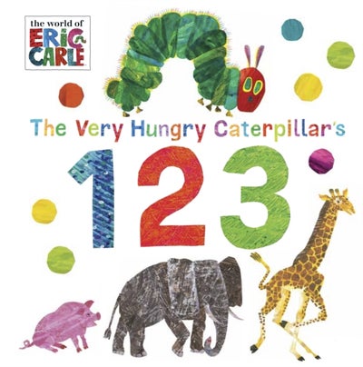 اشتري Very Hungry Caterpillar's 123 كتاب بأوراق سميكة قوية في الامارات