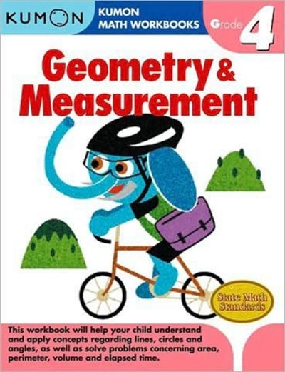 Buy Geometry & Measurement Grade 4 - Paperback English by Kumon Publishing - 01/06/2009 in UAE