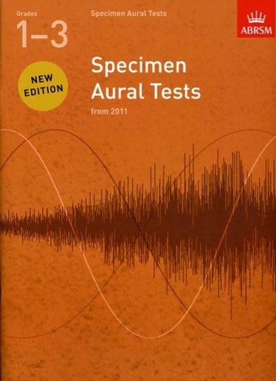 Buy Specimen Aural Tests Grades 1-3: From 2011 - Paperback English by Jenny Broom - 01/07/2010 in UAE