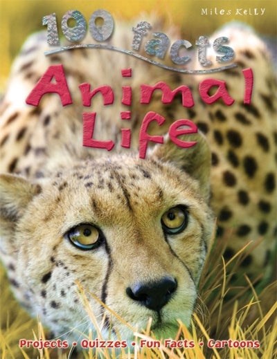 اشتري 100 Facts Animal Life غلاف ورقي عادي في الامارات