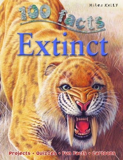 اشتري 100 Facts Extinct غلاف ورقي عادي في الامارات