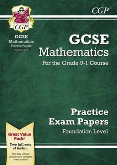 Buy New GCSE Maths Practice Papers: Foundation - For The Grade 9-1 Course printed_book_paperback english - 22/08/2016 in UAE