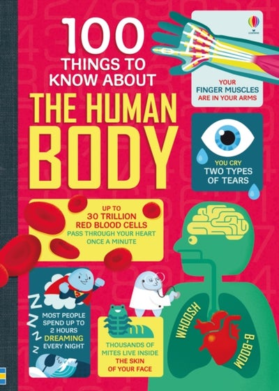 اشتري 100 Things To Know About The Human Body غلاف مقوى في الامارات