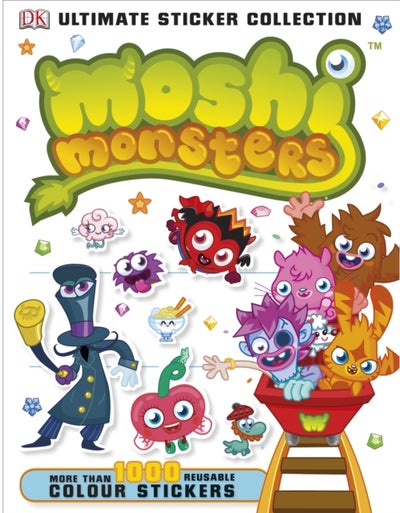 اشتري Moshi Monsters Ultimate Sticker Collection - غلاف ورقي عادي في مصر