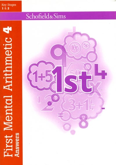 اشتري First Mental Arithmetic: Book 4 Answers غلاف ورقي عادي في الامارات