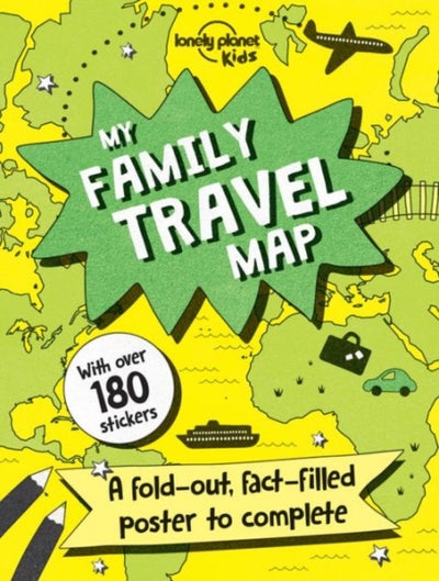 Buy My Family Travel Map printed_book_poster english - 4/1/2016 in UAE