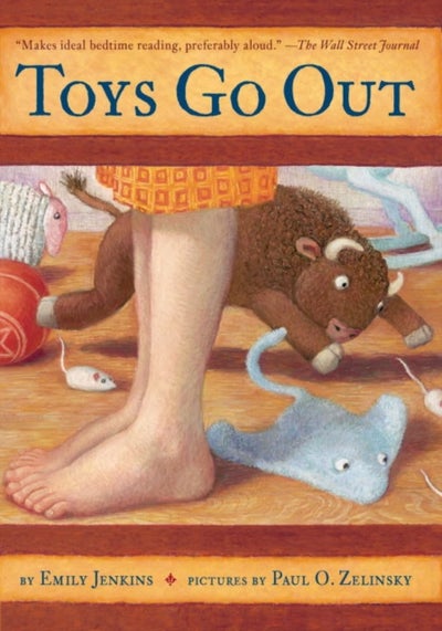 اشتري Toys Go Out: Being the Adventures of a Knowledgeable Stingray, a Toughy Little Buffalo, and Someone Called Plastic Paperback غلاف ورقي عادي في الامارات