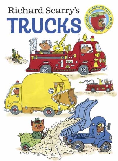 Buy Richard Scarry's Trucks printed_book_board_book english in UAE