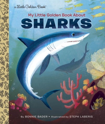 اشتري My Little Golden Book About Sharks غلاف مقوى في الامارات