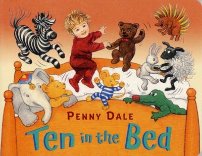 Buy Ten In The Bed - Board Book English by Ms.Penny Dale in UAE