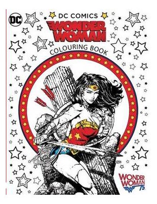 اشتري Wonder Woman Colouring Book غلاف ورقي عادي في الامارات