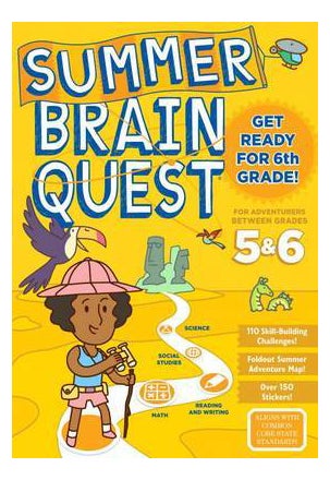 Buy Summer Brain Quest: Between Grades 5 & 6 printed_book_paperback english - 18/04/2017 in UAE