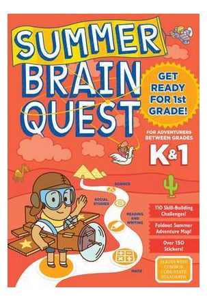 Buy Summer Brain Quest: Between Grades K & 1 printed_book_paperback english - 18/04/2017 in UAE