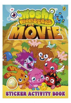 اشتري Moshi Monsters: The Movie Sticker Book - غلاف ورقي عادي في مصر