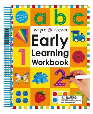 Buy Wipe Clean - Early Learning Workbook - Spiral Bound English by Roger Priddy - 6/18/2013 in UAE