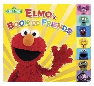 Buy Elmo's Book Of Friends - Board Book English by Naomi Kleinberg in UAE