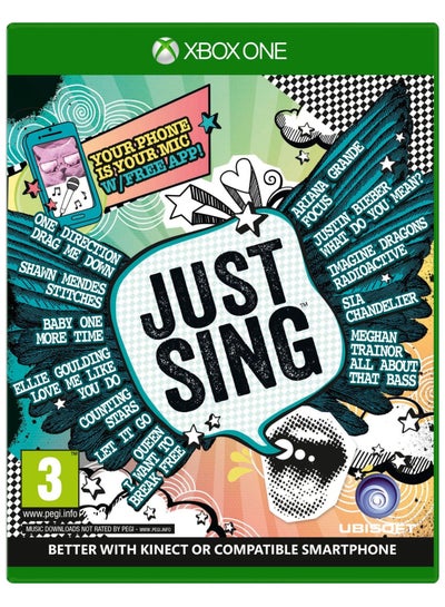 اشتري لعبة "Just Sing" (إصدار عالمي) - الموسيقى والرقص - إكس بوكس وان في الامارات