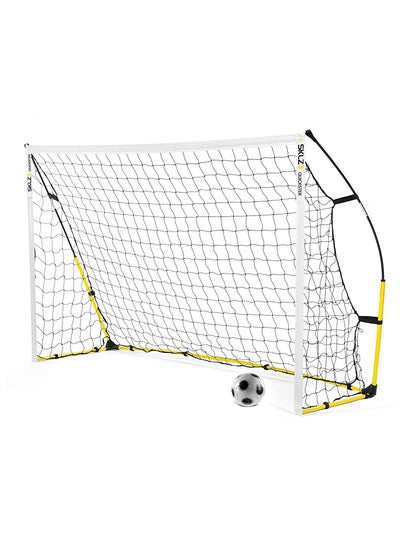 Buy Soccer Quickster Ultra-Portable Quick Set-Up Soccer Goal - White 6 x 4ft 6' x 4'feet in UAE