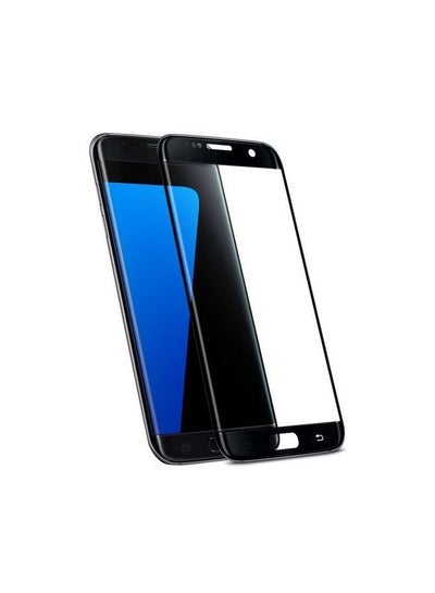 Buy 9H Curved Tempered Glass 0.18mm Ultra Thin Screen Protector For Samsung Galaxy S7 Edge Black in Saudi Arabia