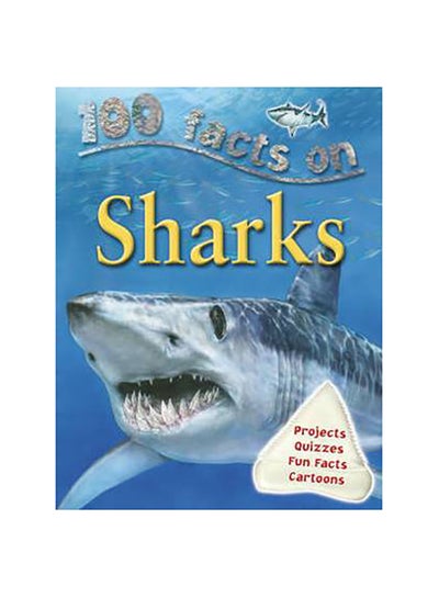 اشتري 100 Facts On Sharks - غلاف ورقي عادي في الامارات